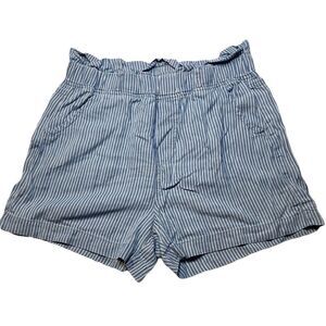 THREAD AND SUPPLY Fake Denim Shorts